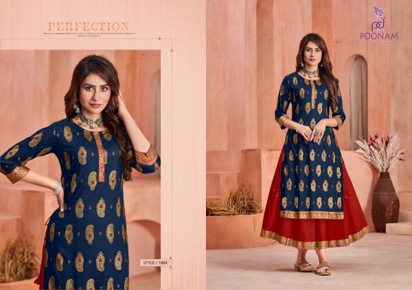 Poonam Pujita Rayon Designer Kurti 